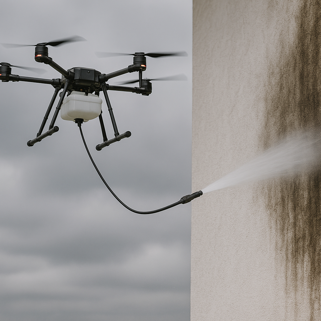 Υπηρεσίες Καθαρισμού με Drone