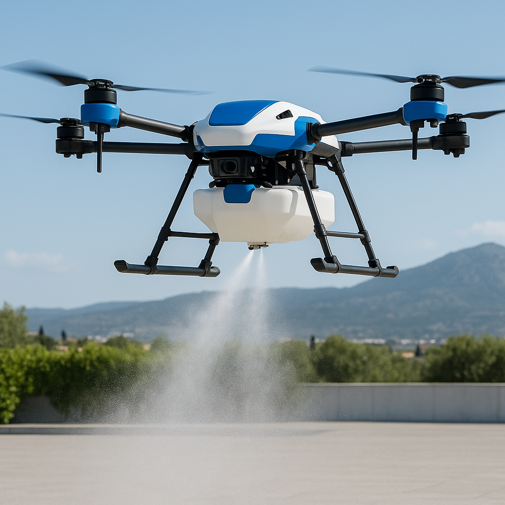 Απολύμανση Κατόπιν Ζήτησης με Drone
